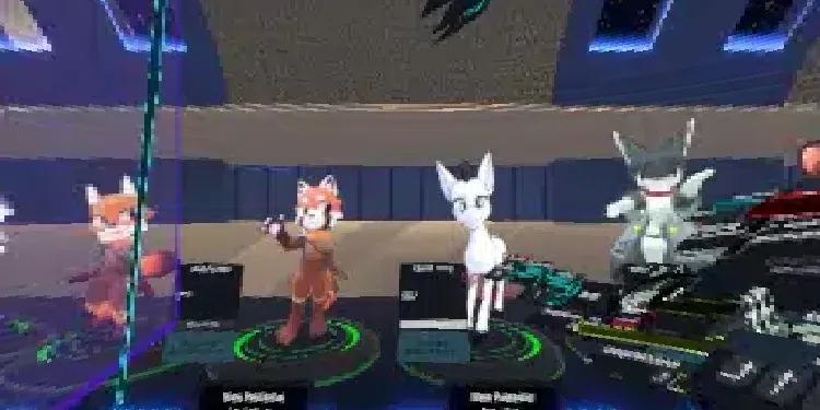 A preview image of the 'Avatar Station (Avatar and Tutorials) for New Users' session.