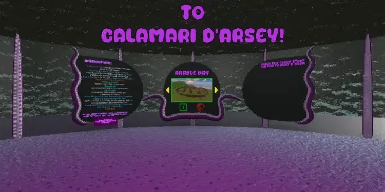 A preview image of the 'Calamari D'Arsey [MMC25]' world.