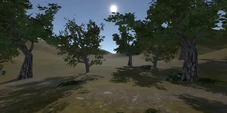 A preview image of the 'Cucumber Toss' world.