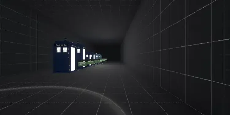 A preview image of the 'navy3001's Tardis museum' world.