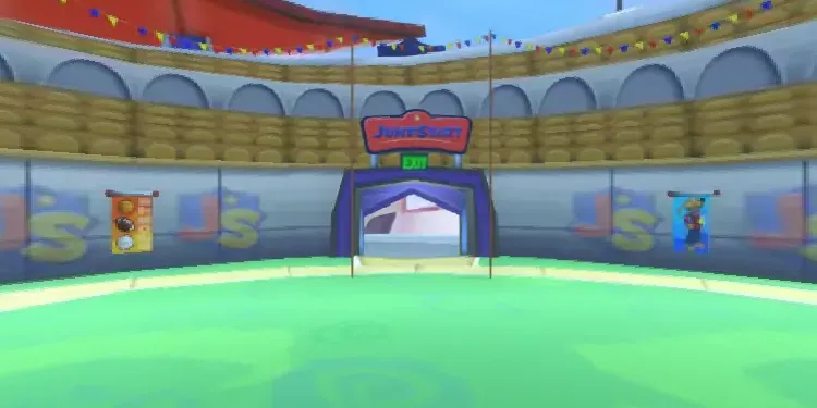 A preview image of the 'World of Jumpstart: JS Stadium' world.