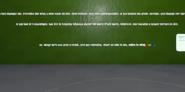 A preview image of the 'Paint The Rainbow (MMC24)(Art)' world.