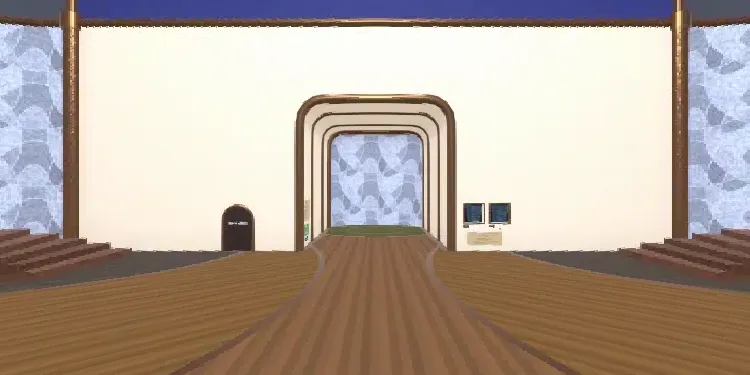 A preview image of the '初心者向けFluxサンプル集' world.