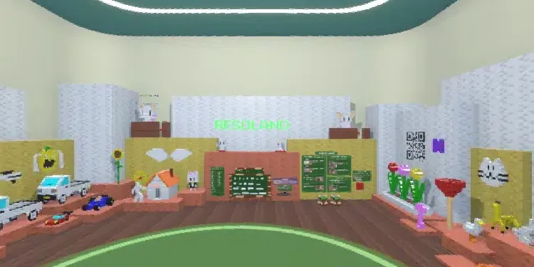 A preview image of the '[MMC24] ResoLand' world.