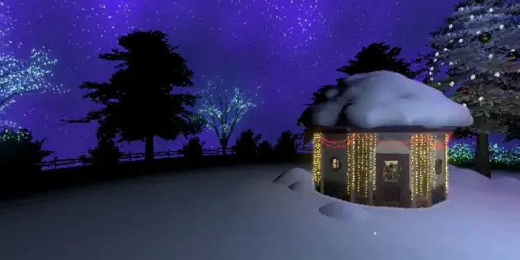 A preview image of the 'Merry Christmas' world.