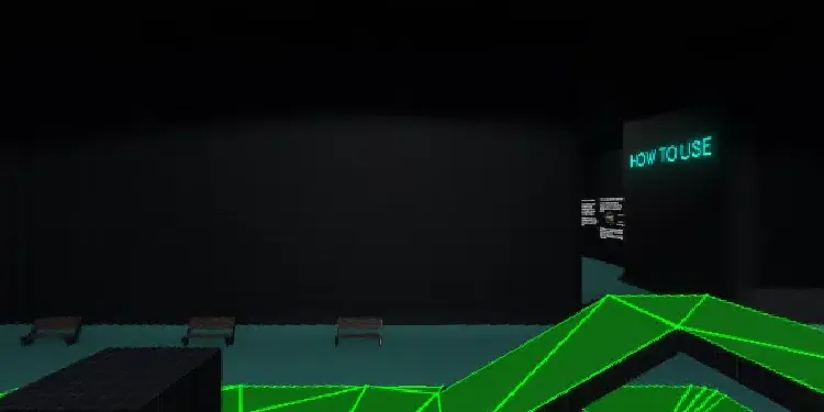 A preview image of the 'MMC24 Navmesh System' world.