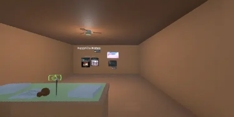 A preview image of the '[MMC25]Resonite Rates' world.