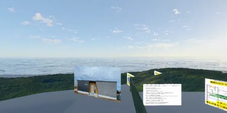 A preview image of the '家を選ぶときの大事なポイント MMC24' world.